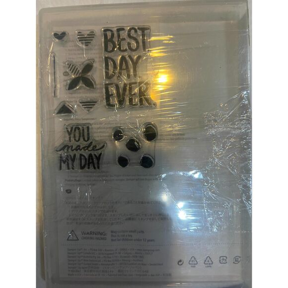 Lots of 7 STAMPIN UP Rubber Cling Stamps Collection - Picture 5 of 8